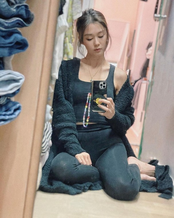 香香自言不捨得瞓。