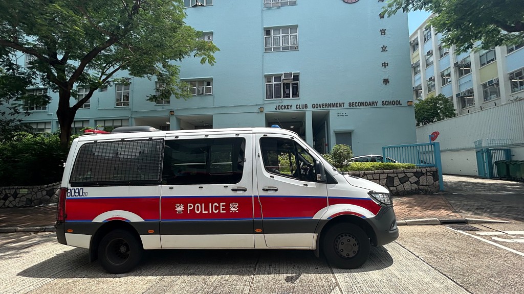 警方到場調查。蔡楚輝攝