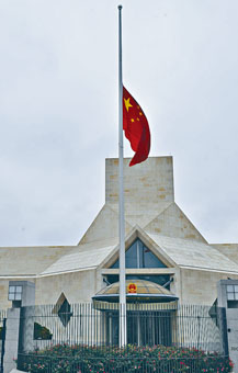 ■傳中國駐美國大使館兩名人員遭驅逐出境。