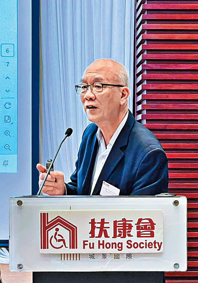 退休後，林振敏投身扶康會義務工作，希望殘疾人士被看見和接納。