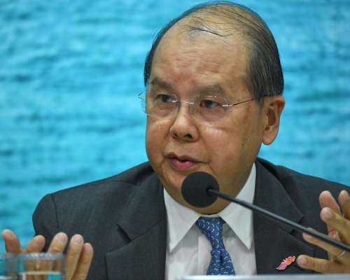 张建宗亦趁机力荐大湾区可为青年提供「大把选择」同「大把商机」。资料图片