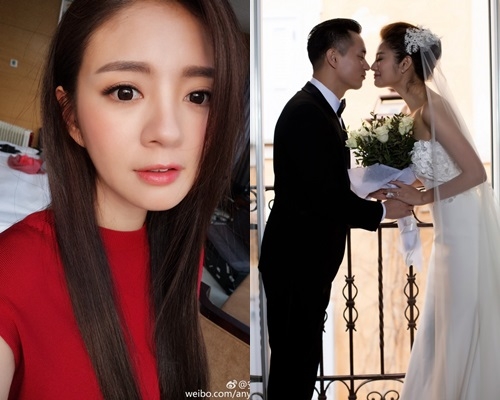 安以轩与澳门百亿富商老公陈荣炼结婚。