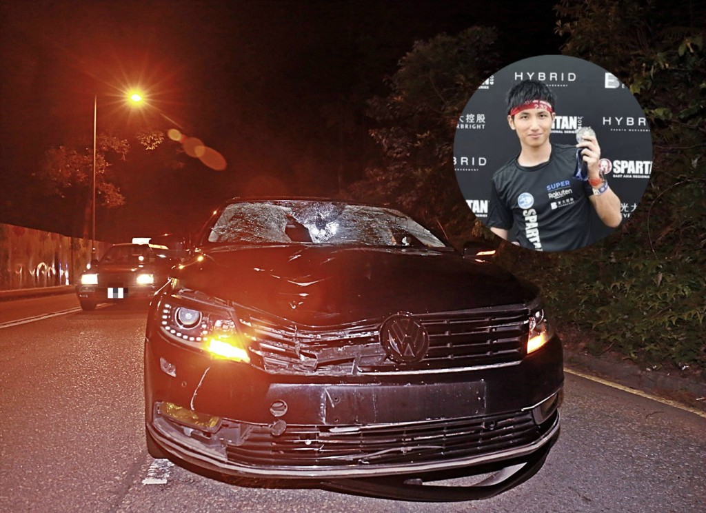 26歲男子(小圖)懷疑被一輛私家車撞斃。