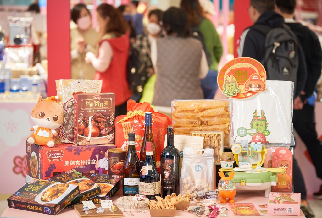  同場亦有新春市集，齊集逾30個人氣品牌的應節賀年食品！