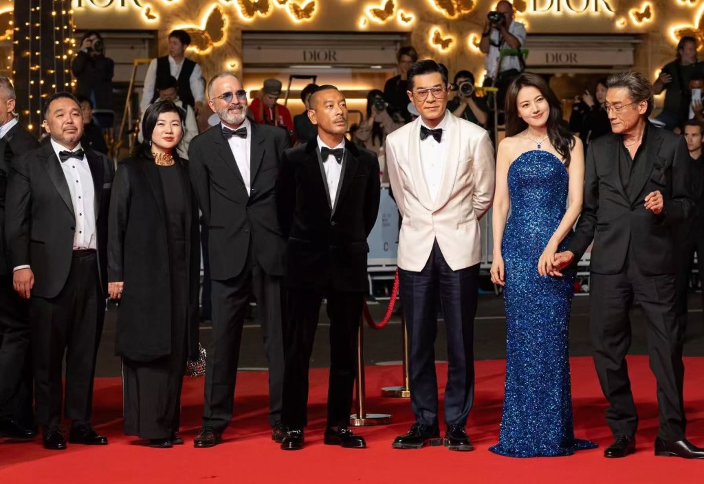 導演麥浚龍曾率領一眾主演,將《風林火山》帶到康城影展的紅地氈上。 導演麥浚龍曾率領一眾主演,將《風林火山》帶到康城影展的紅地氈上。