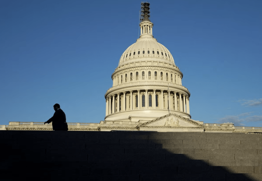 美国众议院因议长职位悬空已停摆10日。路透社