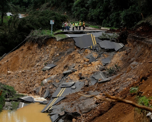 热带风暴「纳特」横扫中美洲。