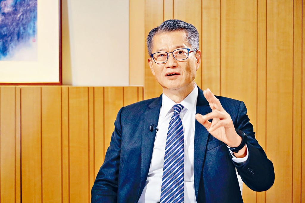 財政司司長陳茂波。資料圖片 財政司司長陳茂波。資料圖片