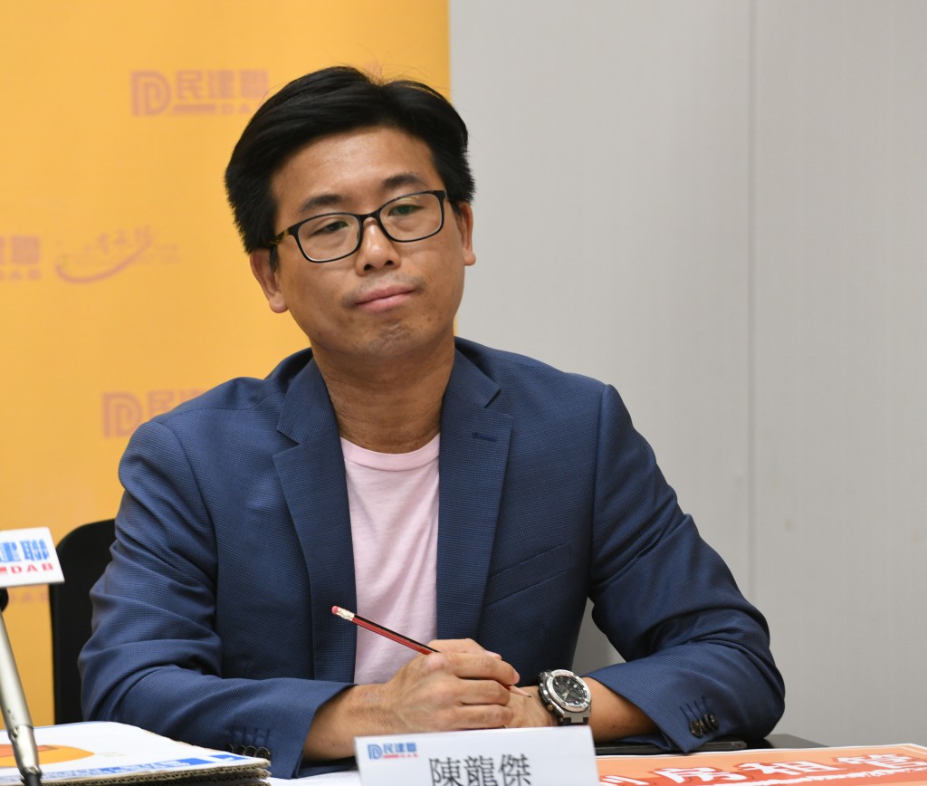 深水埗區議員陳龍傑。資料圖片