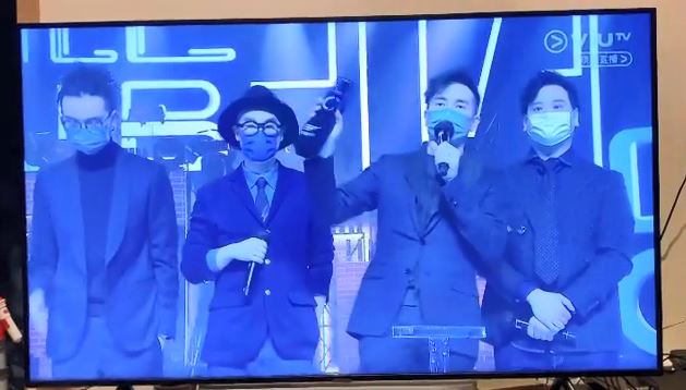 Dear Jane在ViuTV頒獎禮上奪得「Chill Club組合」銅獎。