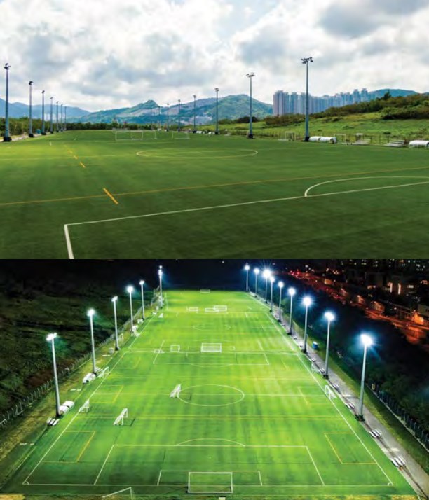训练中心占地12公顷。足球训练中心官网图片