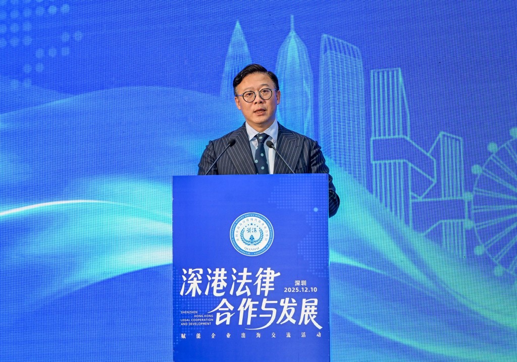 律政司副司長張國鈞。張國鈞FB圖片 律政司副司長張國鈞。張國鈞FB圖片