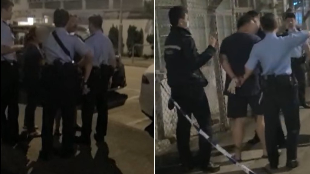 黑衣男泊车逾时 爆粗骂抄牌警被捕 据悉曾用手遮挡咪表条码。