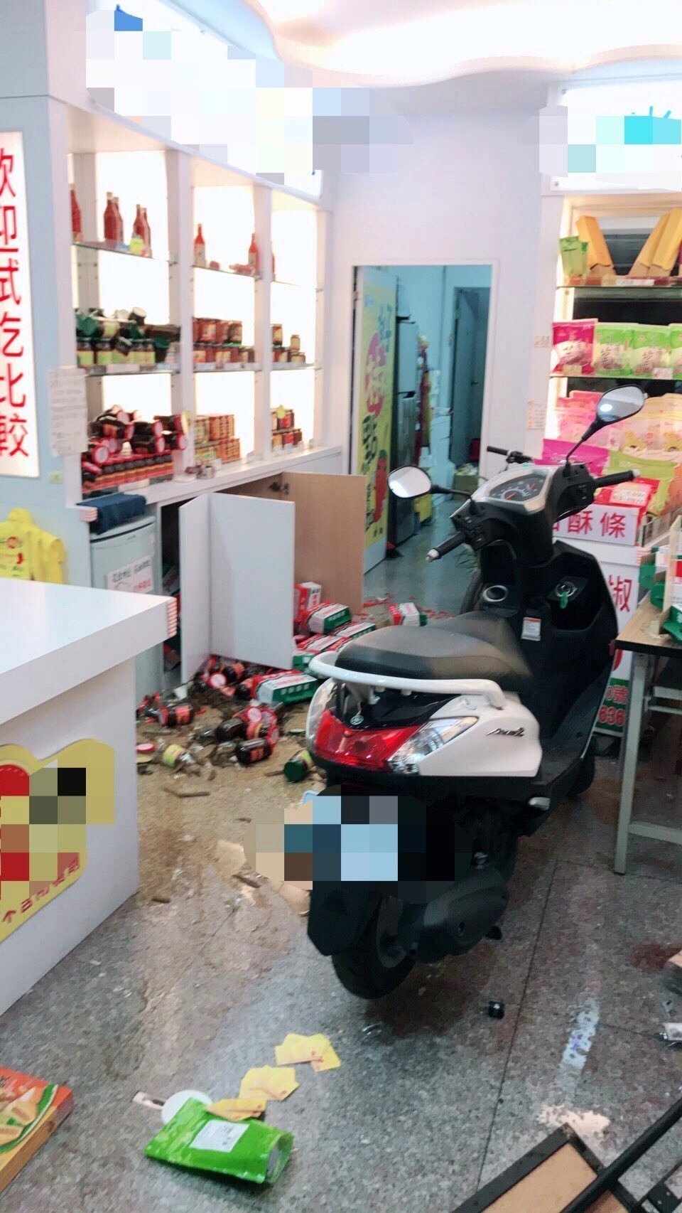 花蓮出現6級地震。網上圖片