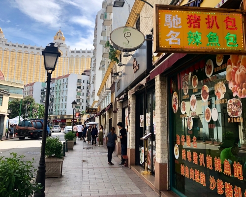澳門旅客大減6成9。網上圖片