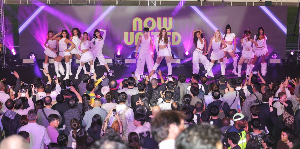 Now United 透過音樂與舞蹈，把青春力量帶進城市。