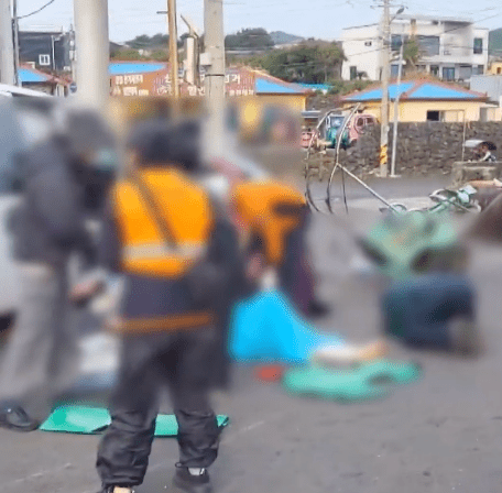 事故造成3死10傷。X@mbcnews畫面截圖 事故造成3死10傷。X@mbcnews畫面截圖