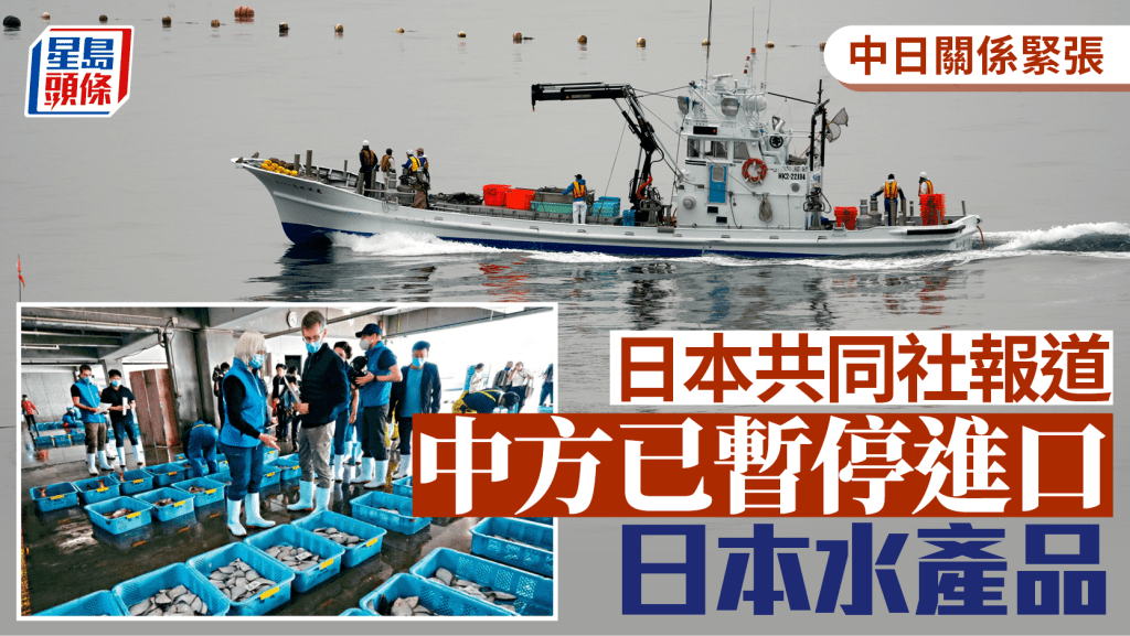 中日惡化︱中方暫停進口日本水產品  外交部：即使來了也不會有市場