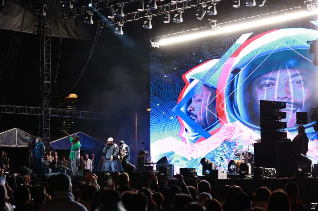 Black Eyed Peas成員Apl.de.Ap在台上透露，他的妹妹在香港定居。