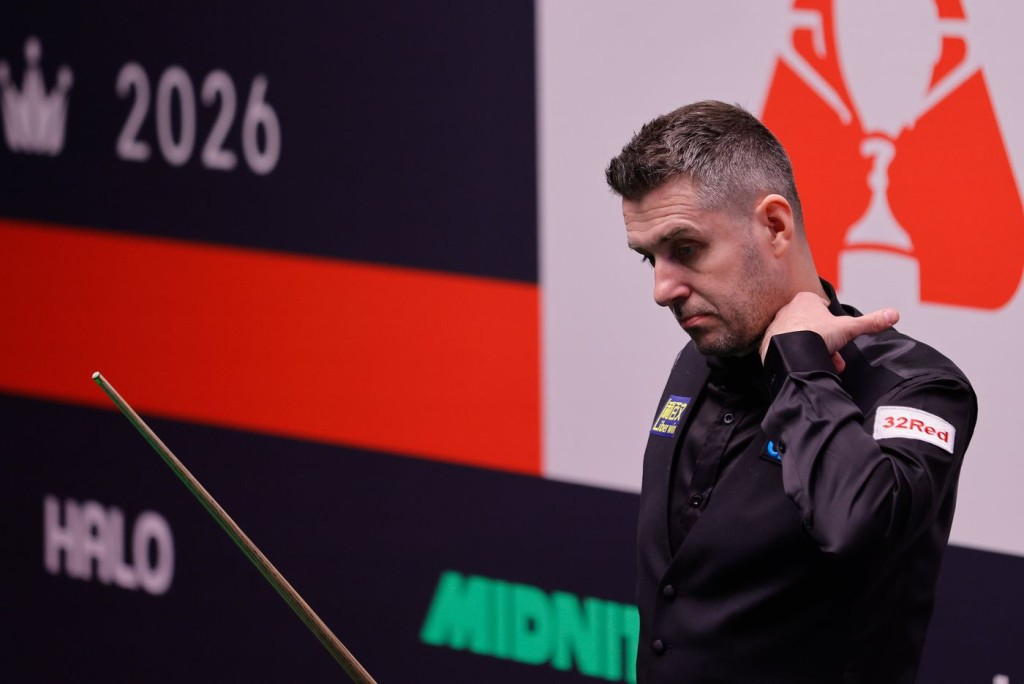 沙比爆冷落马无缘8强。WST图