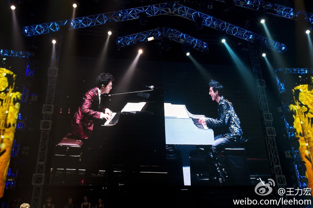 李雲迪仲多次做王力宏演唱會嘉賓。