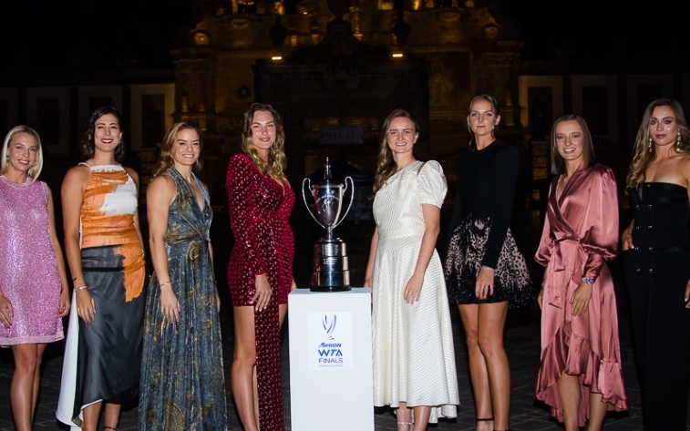 WTA年終賽周一完成分組抽籤。網上圖片