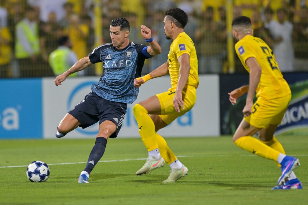 艾纳斯亚足联冠军联赛二级联赛作客4:0大胜阿联酋球队艾华斯尔。路透社