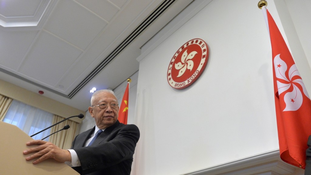 前任行政長官辦公室可用作接受本地和海外傳媒訪問。資料圖片