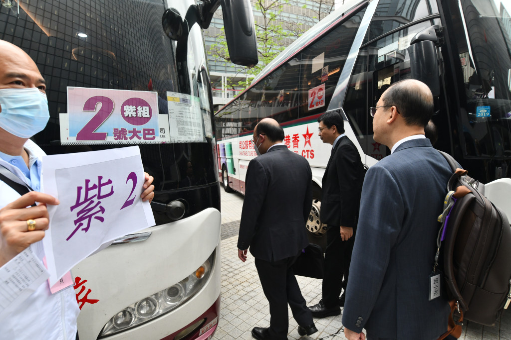 访问团当时分为「红组」及「紫组」两队，到访深圳、东莞、佛山和广州4个大湾区城市。资料图片