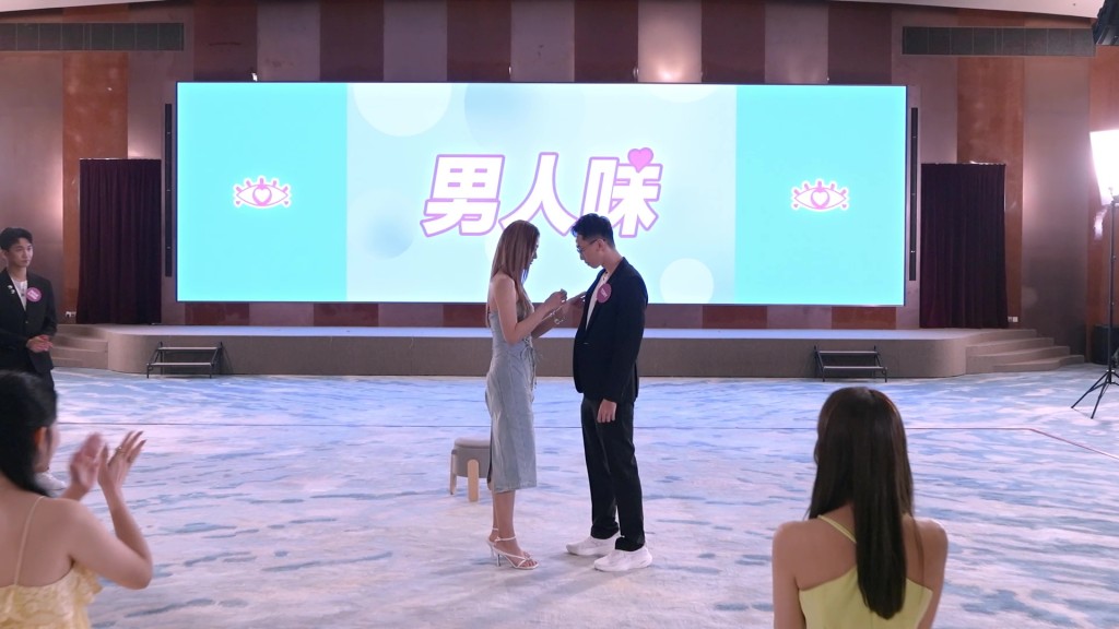 何沛珈宣布Tony得勝一刻，關鍵字是「男人味」。