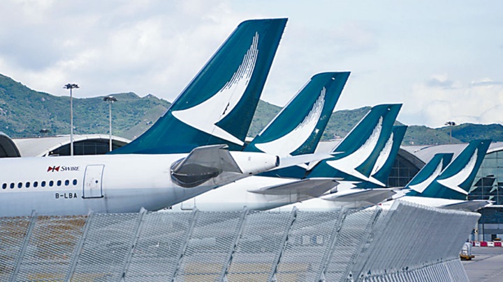 荷蘭男乘客在國泰航機不適昏迷。資料圖片