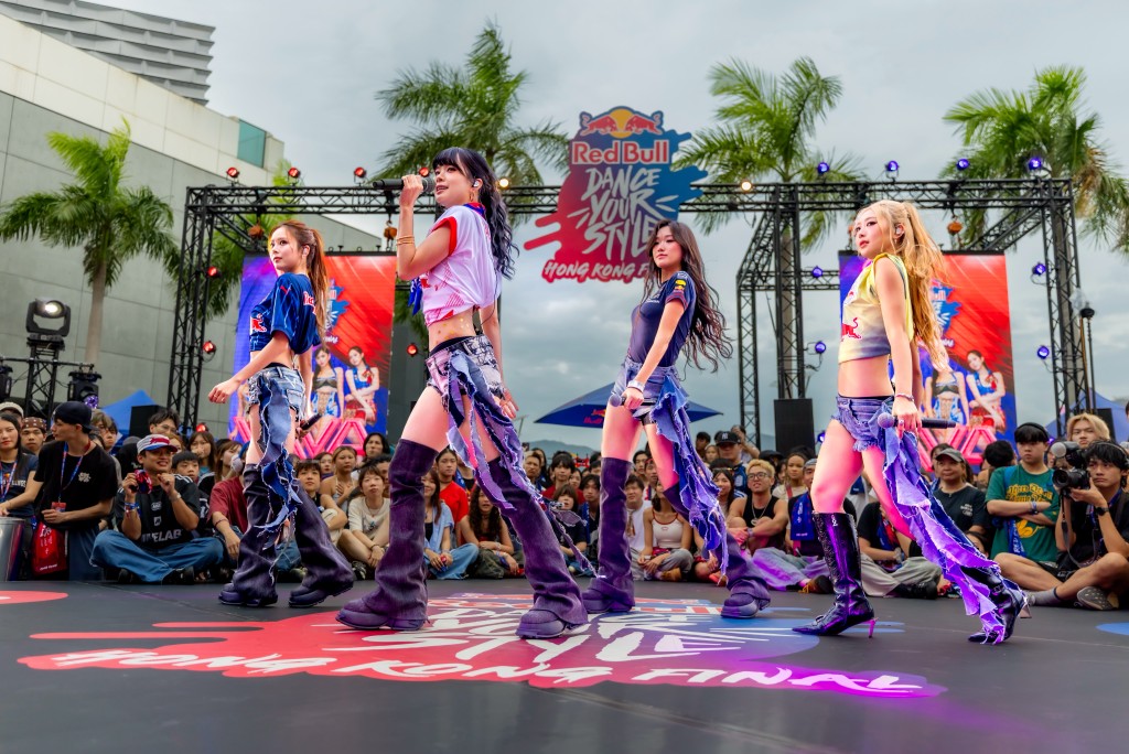 女團VIVA日前獲邀出席大型街舞比賽「Red Bull DANCE YOUR STYLE」。