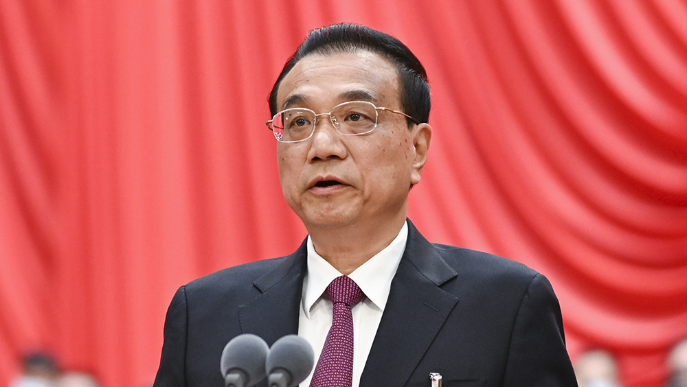 中共中央政治局常委李克強。新華社圖片
