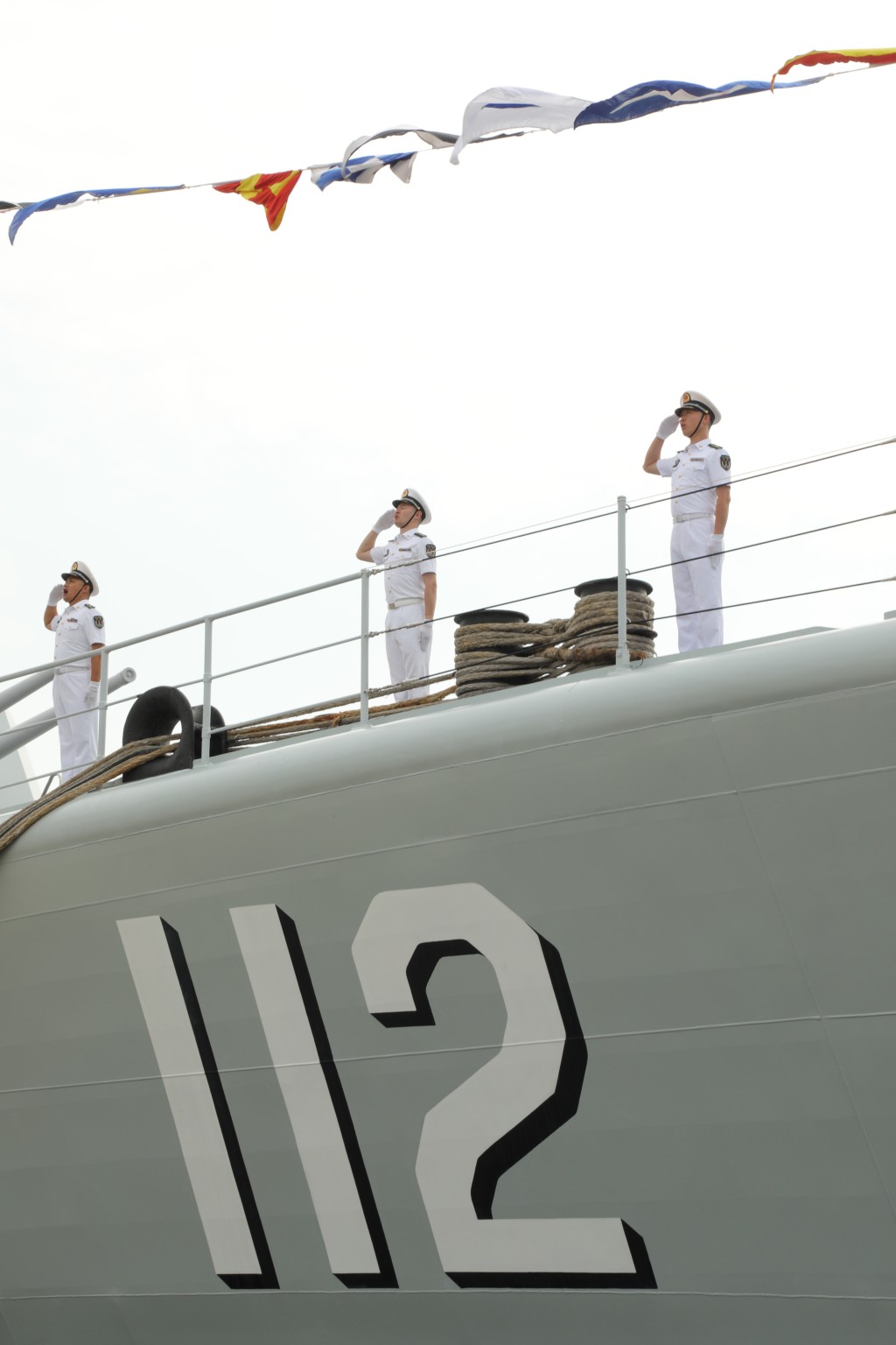 「中華第一艦」退出現役。 新華社