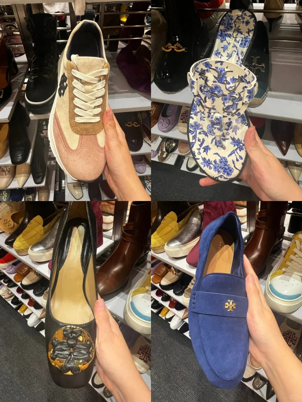 「TORY BURCH SALE」亦有波鞋、休闲鞋及长靴，价钱低至$850起。