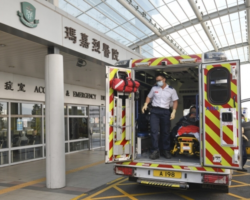 瑪嘉烈醫院職業治療部曾逗留人士需強制檢測。資料圖片