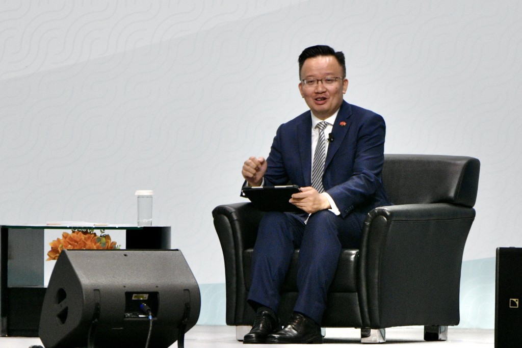港區全國人大代表、自由黨副主席陳曉峰。盧江球攝