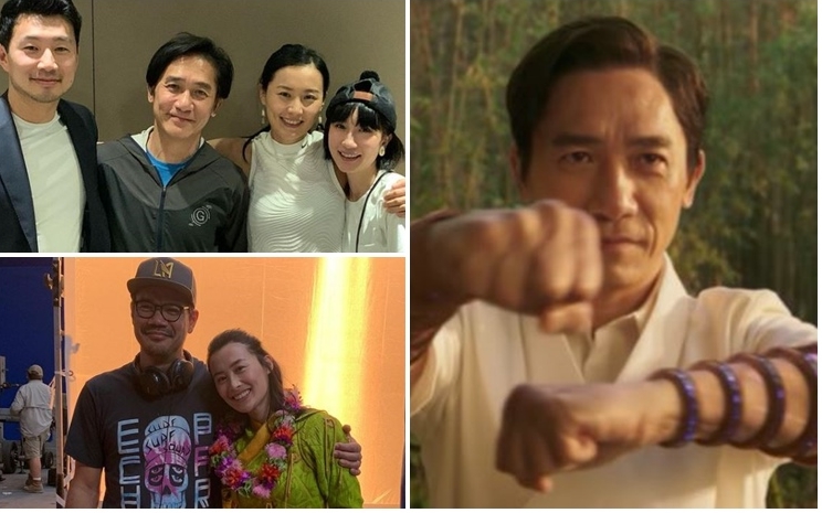 偉仔及法拉主演的《尚氣》昨日在港上映。