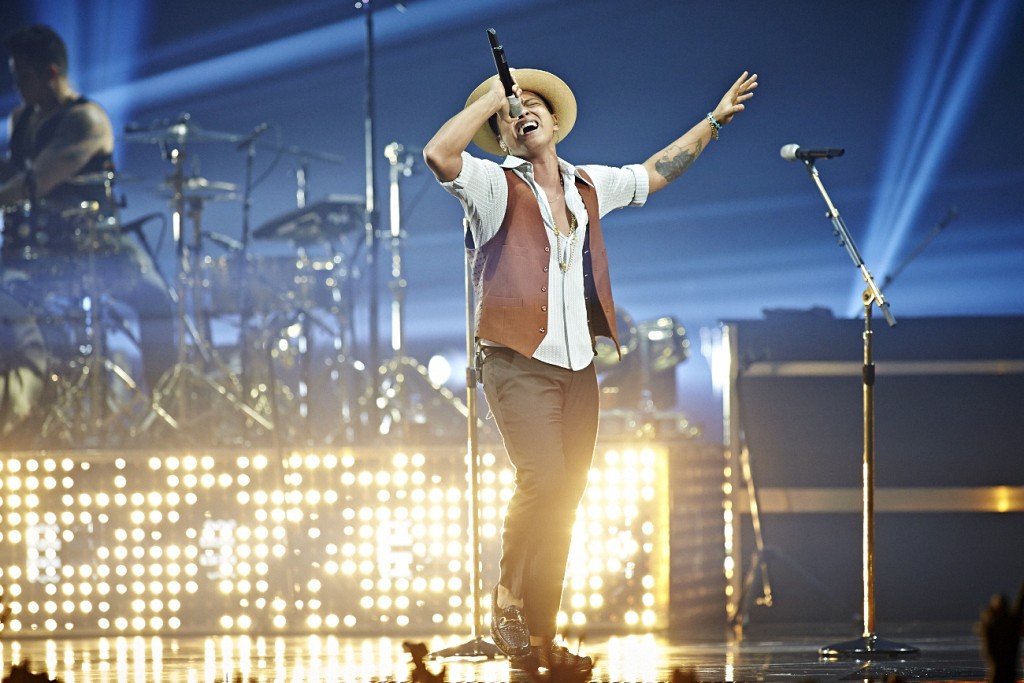 Bruno Mars 2014年曾在香港舉行兩場演唱會。