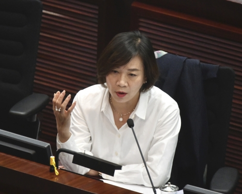 梁美芬批評政府的政策是「等運到」。資料圖片