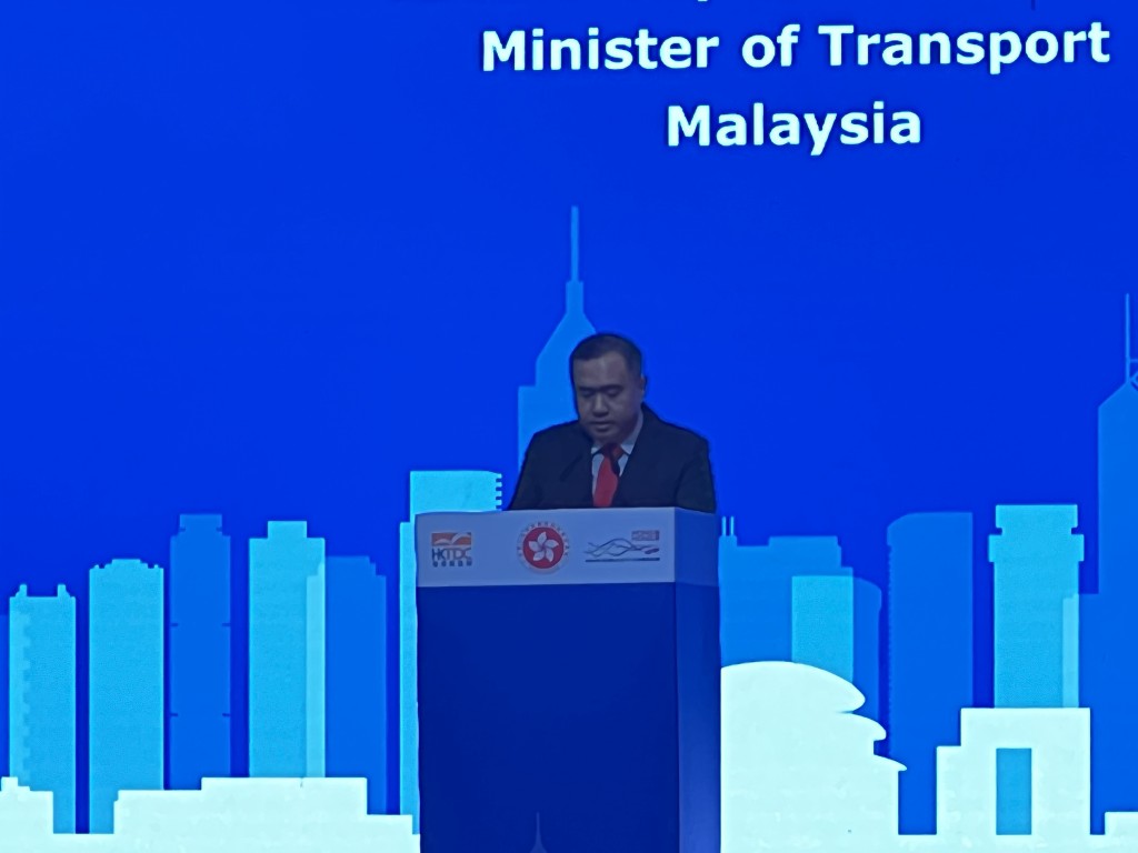 马来西亚交通部长陆兆福。郭咏欣摄