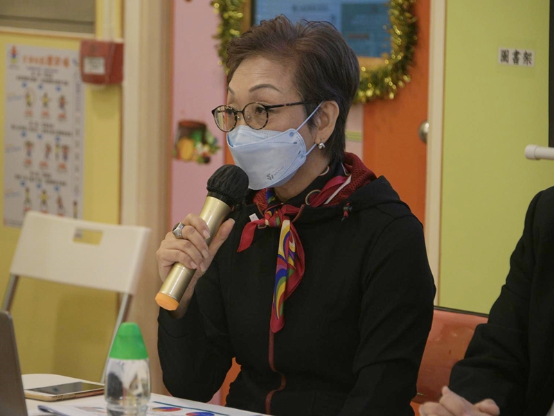 香港幼兒教育人員協會會長周慧珍。