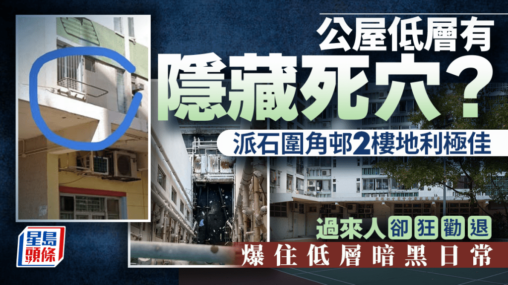 公屋低層有隱藏死穴？派石圍角邨2樓地利極佳 過來人卻狂勸退爆住低層暗黑日常｜Juicy叮