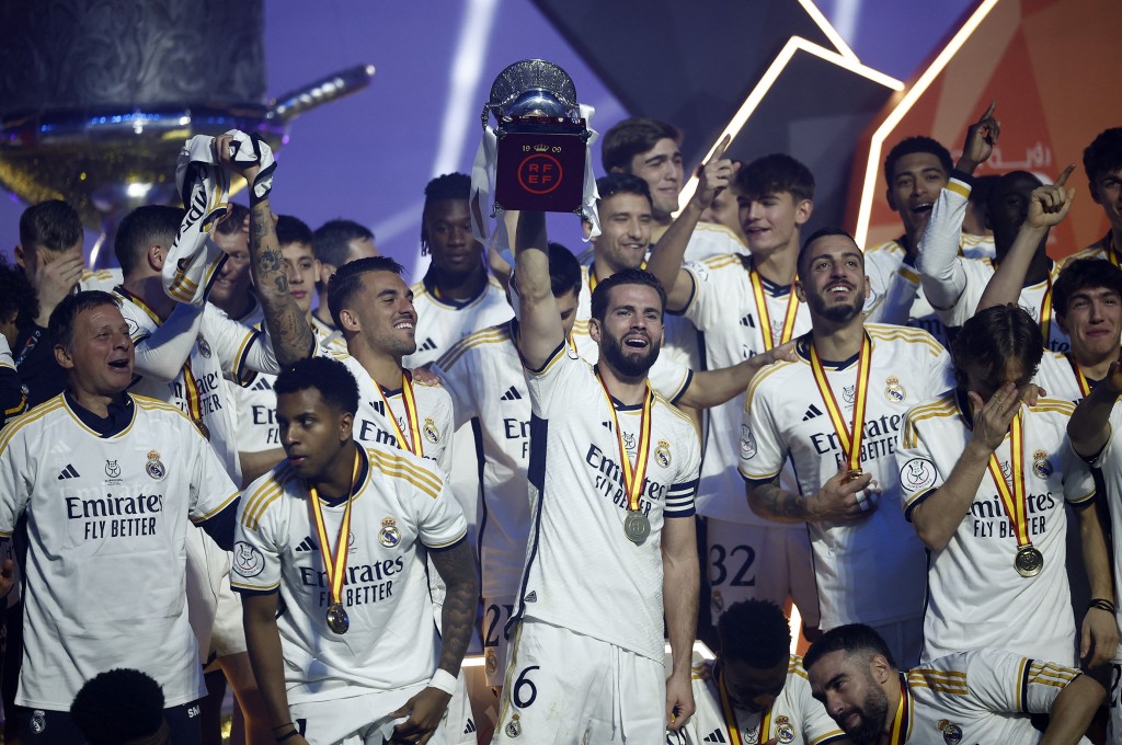 皇馬今季贏過西超盃。Reuters