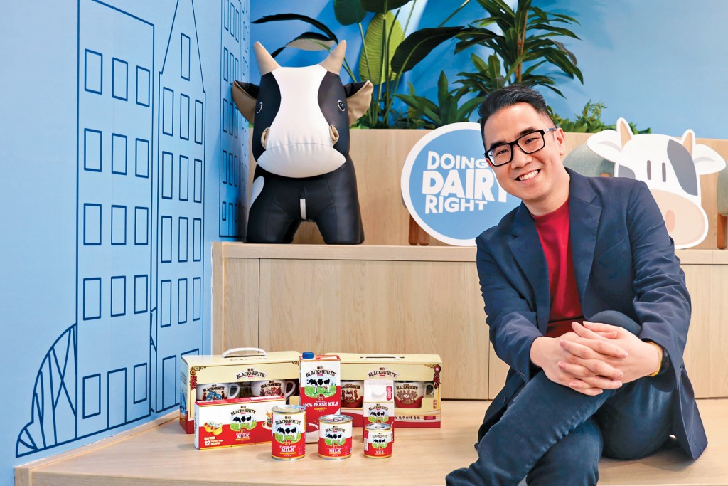 菲仕蘭食品飲料(香港)商務總監雷志雄指,黑白已陪伴港人逾80年。
