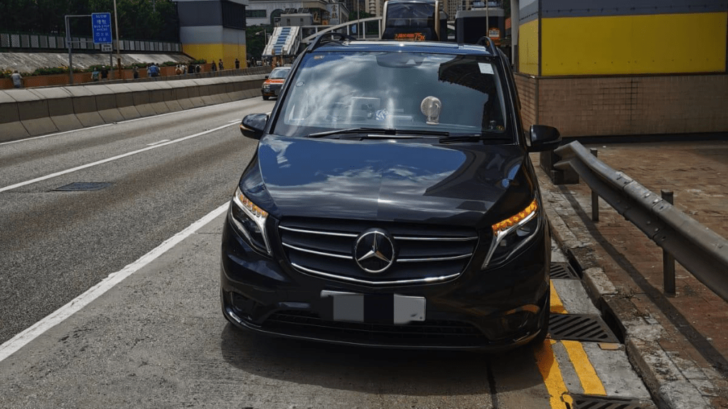 涉案車輛。警方提供