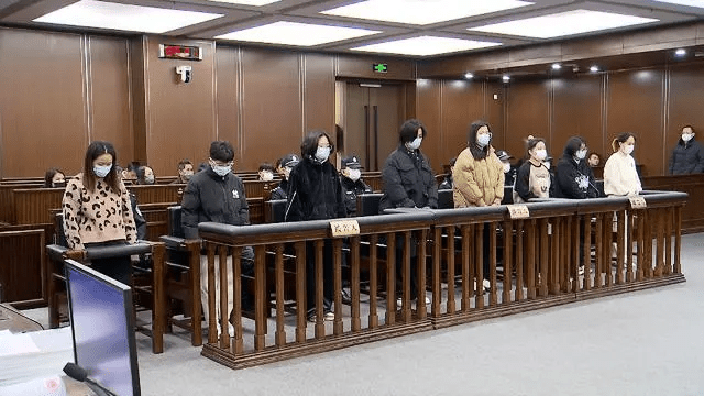 假冒「靳東」詐騙案，8名被告均是女性。
