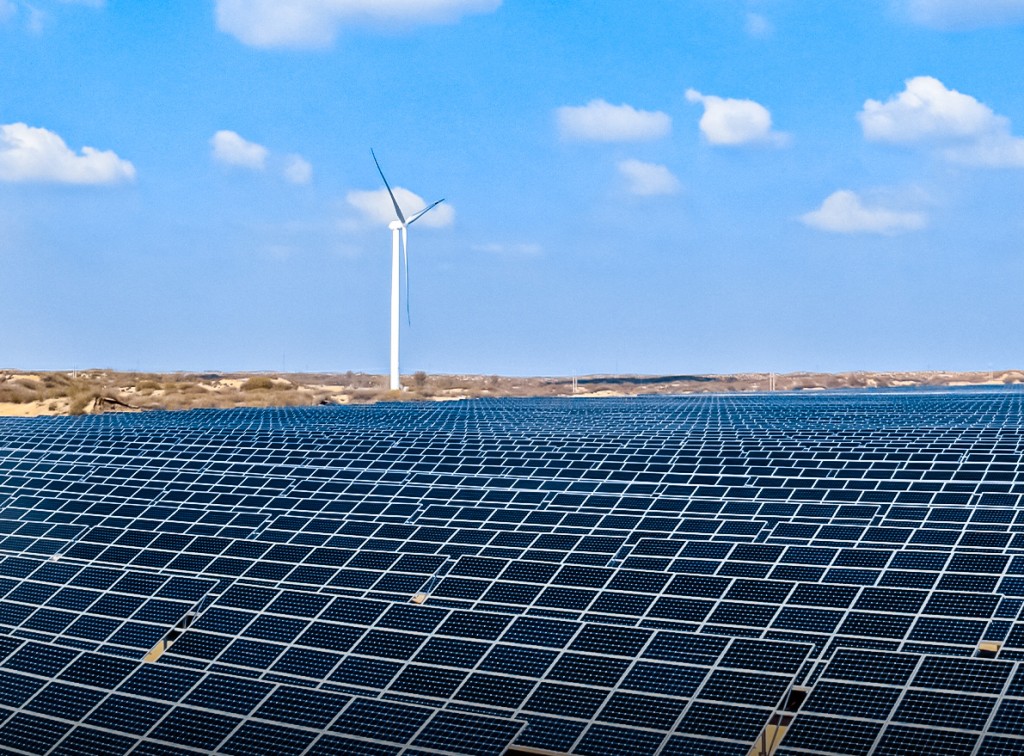 再生能源是陝投集團的主要業務之一。陝投官網