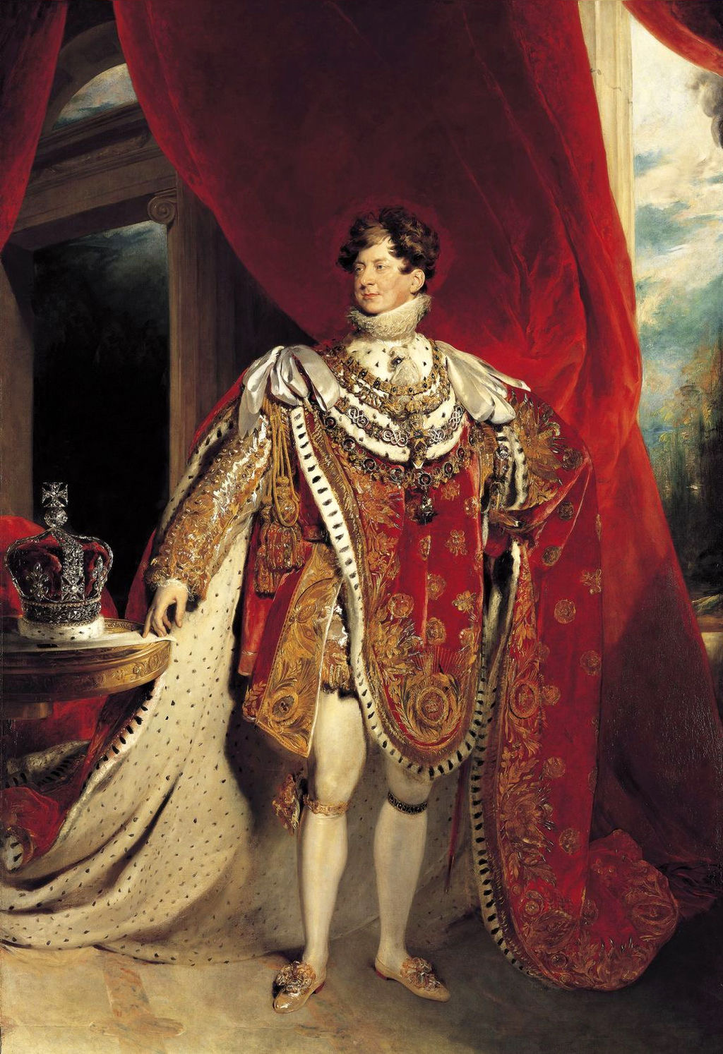 1822年喬治四世畫像。 維基
