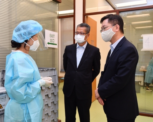 財政司司長陳茂波指，今次新冠疫情對全球經濟發展和結構帶來了深遠的影響。